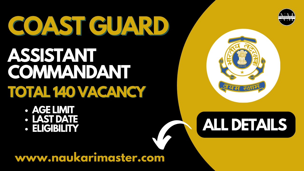 COAST GUARD ASSISTANT COMMANDANT VACANCY