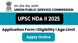 UPSC NDA II 2025